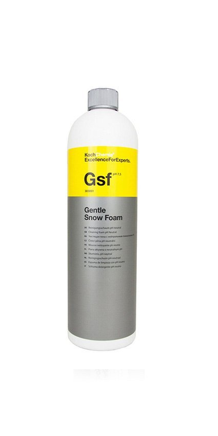 Koch Chemie GSF Gentle Snow Foam 1L Reinigungsschaum - Vorreinigung - Shampoo - Insektenlöser