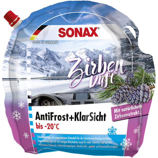 SONAX Antifrost + Klarsicht bis -20°C Zirbe  3L